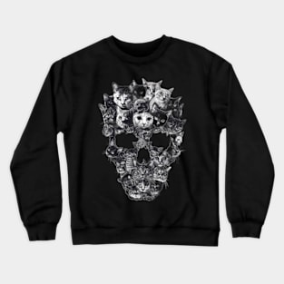 Cat Skull Facts Crewneck Sweatshirt